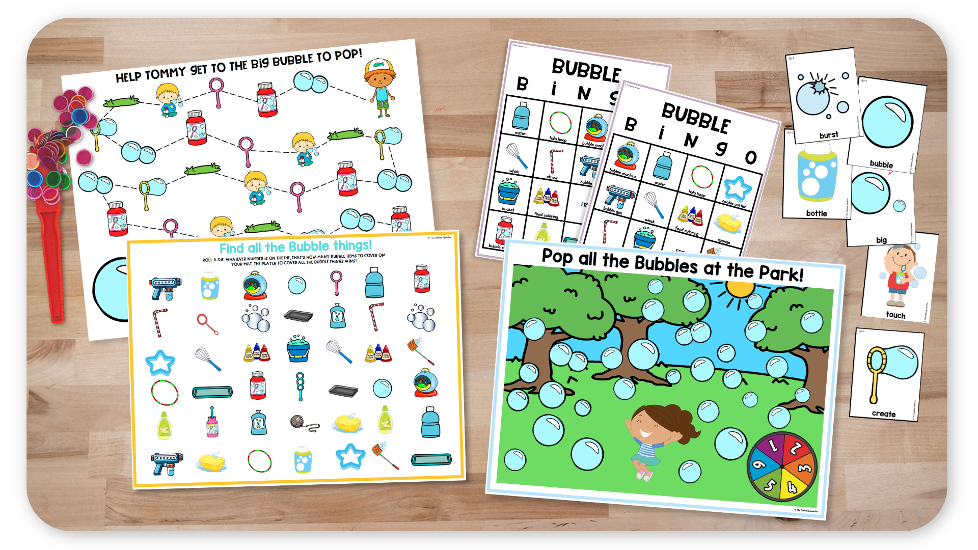 Speech therapy games and reinforcer examples