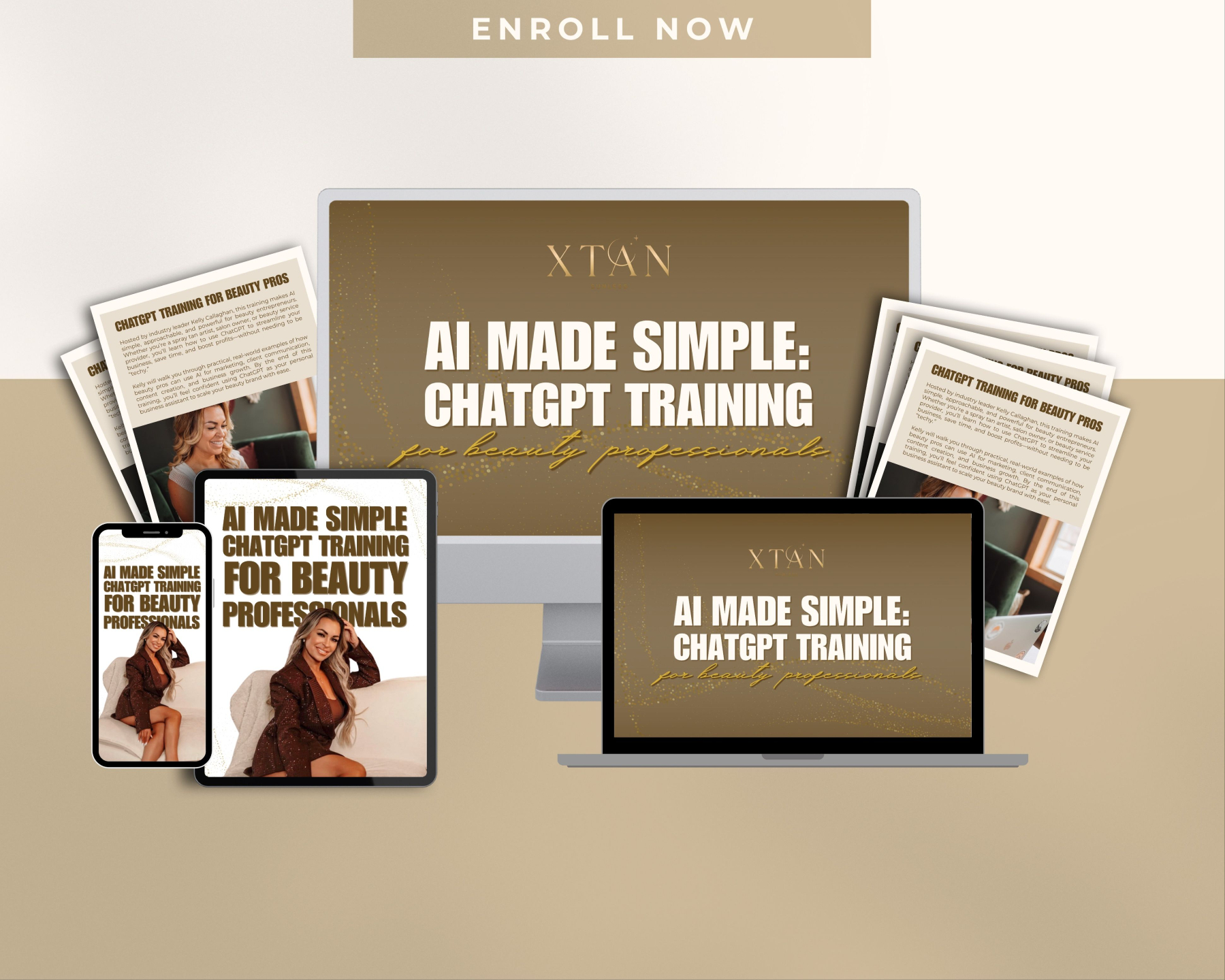 X-Tan Sunless Beginners Spray Tan Certification Course