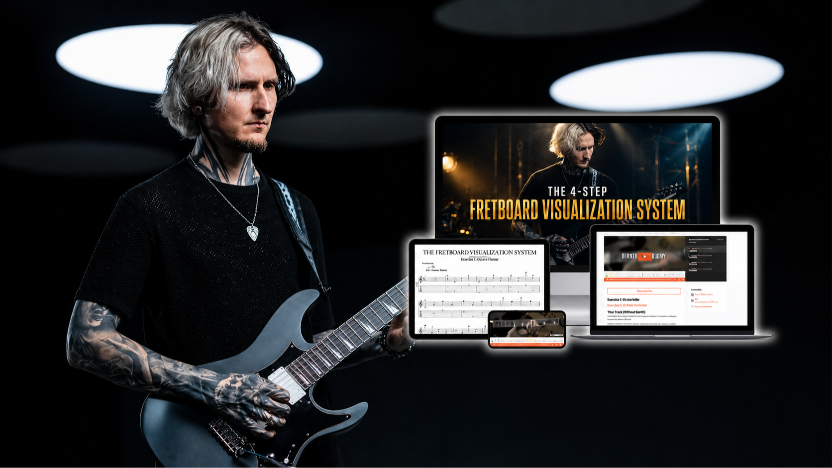 4-Step Fretboard Visualization System