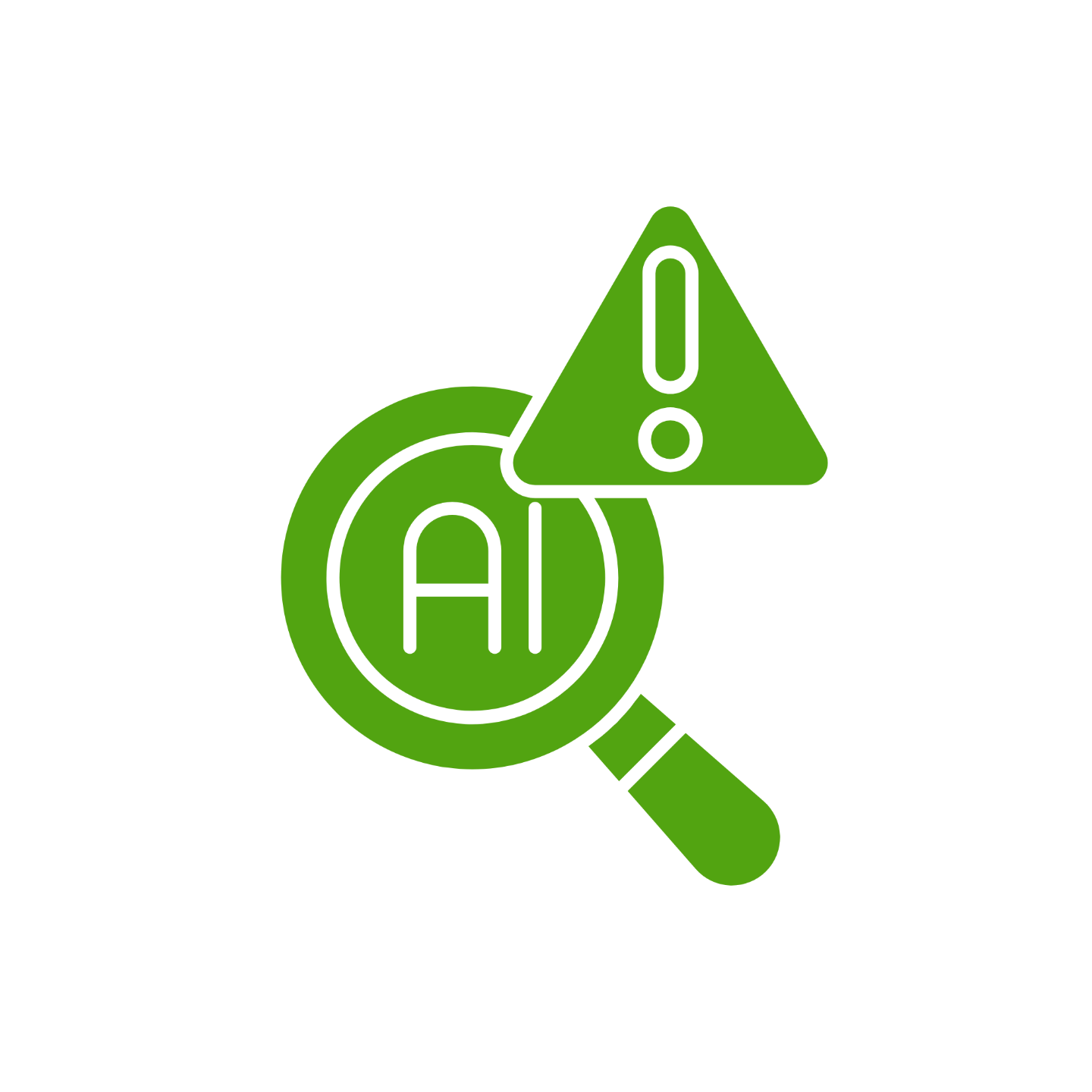 AI hazard detection icon