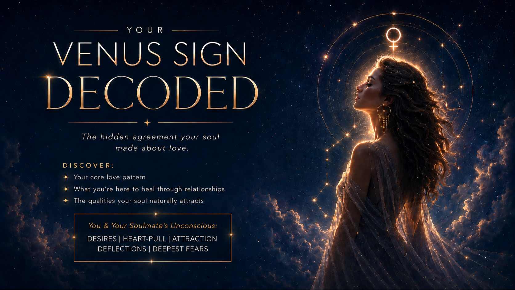 Venus Sign Decoded by Cassady Cayne