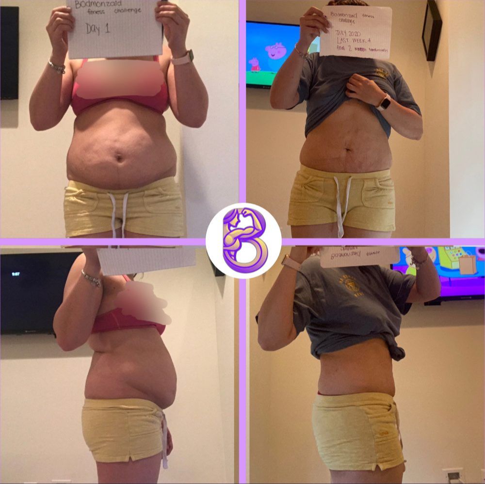 Member before and after