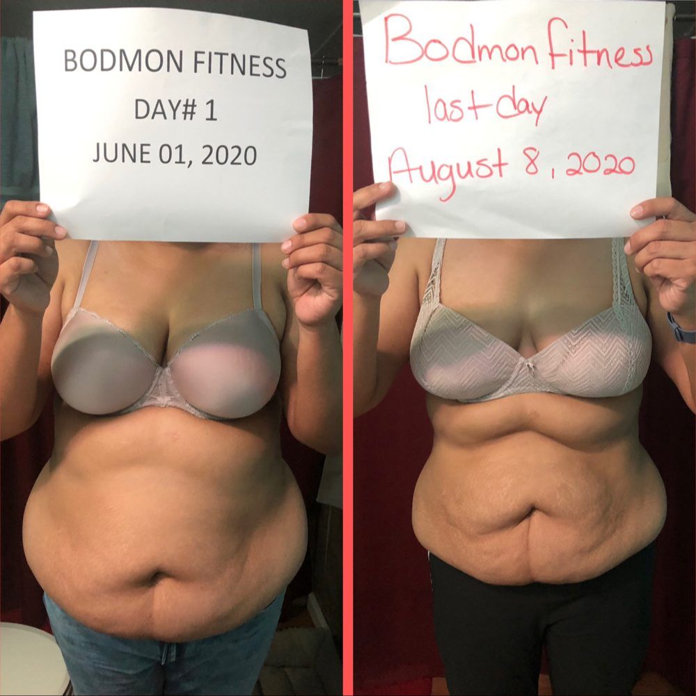 Member before and after