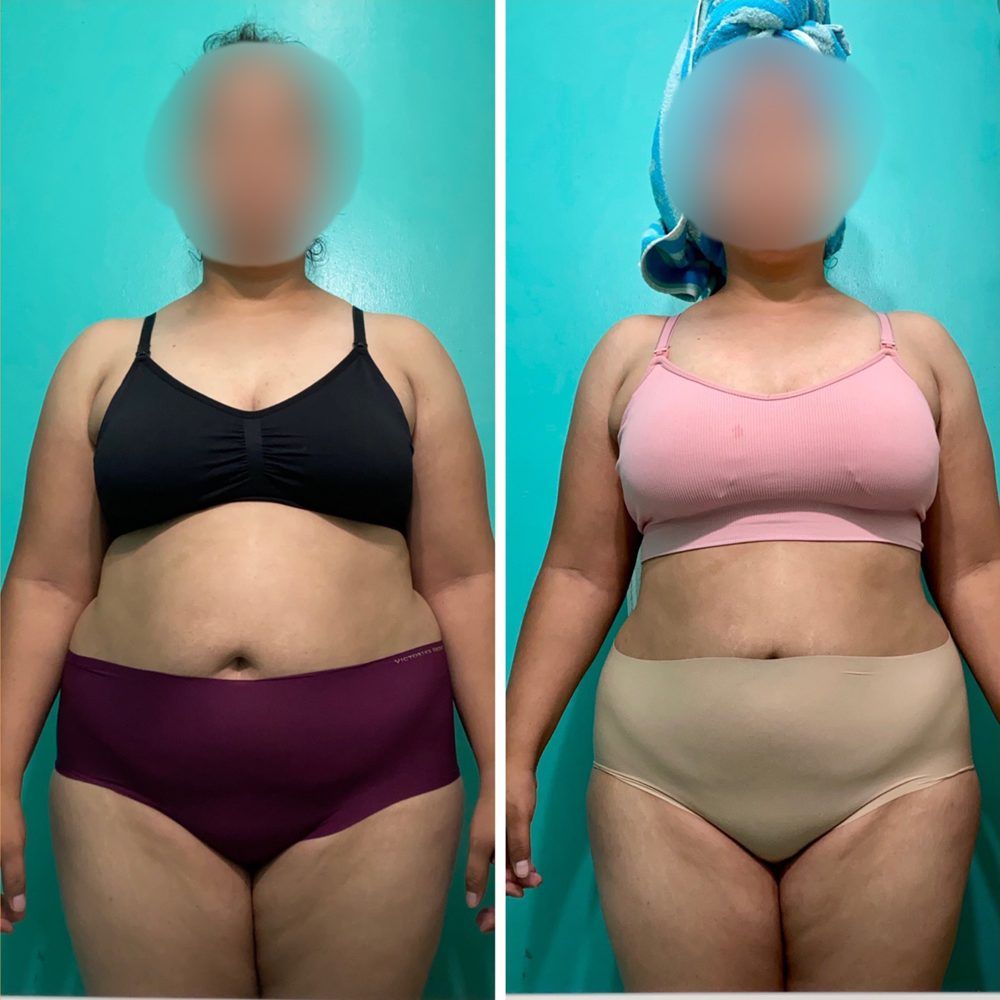 Member before and after