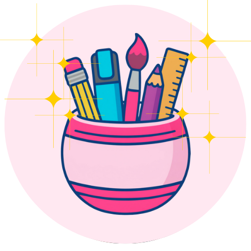art supplies for art prompts