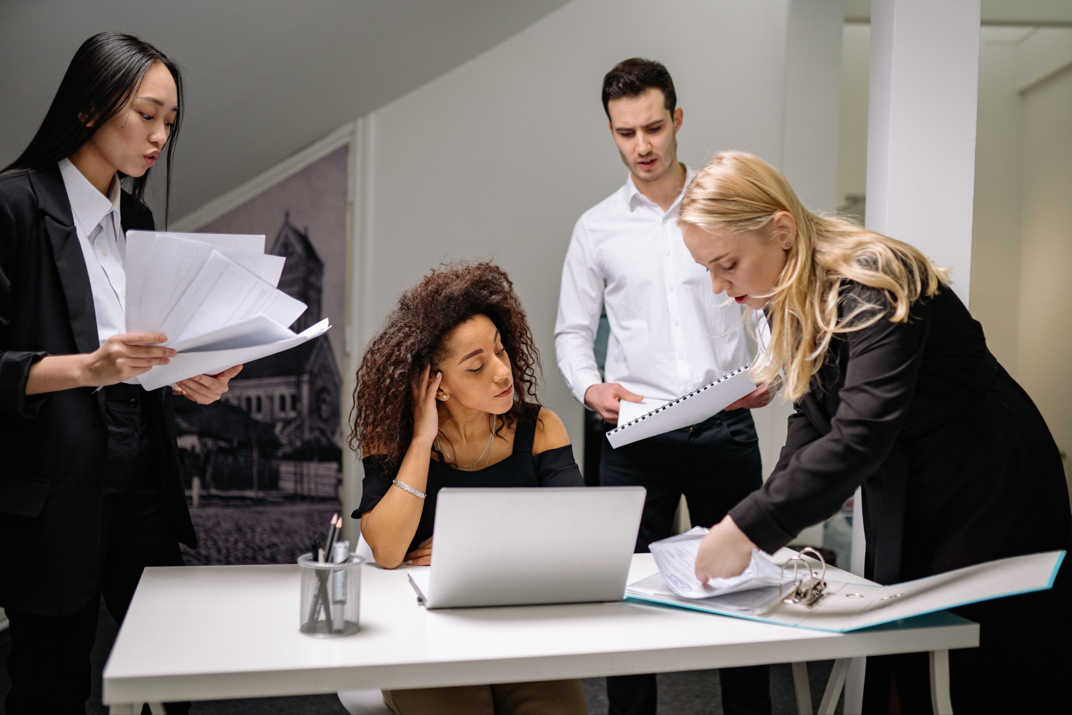 Live group coaching session