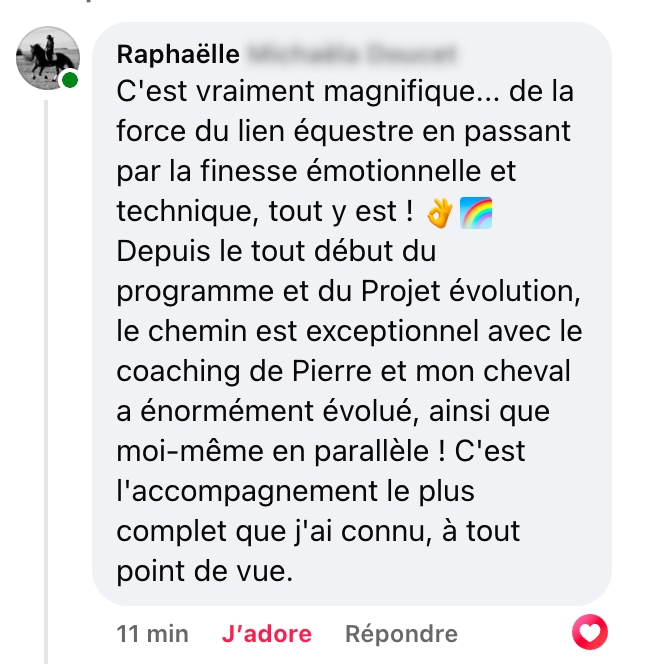 Commentaire d'un membre