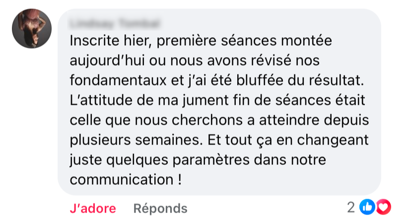 Commentaire d'un membre