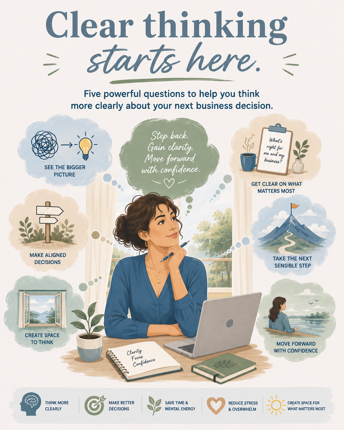 Clear thinking for business decisions