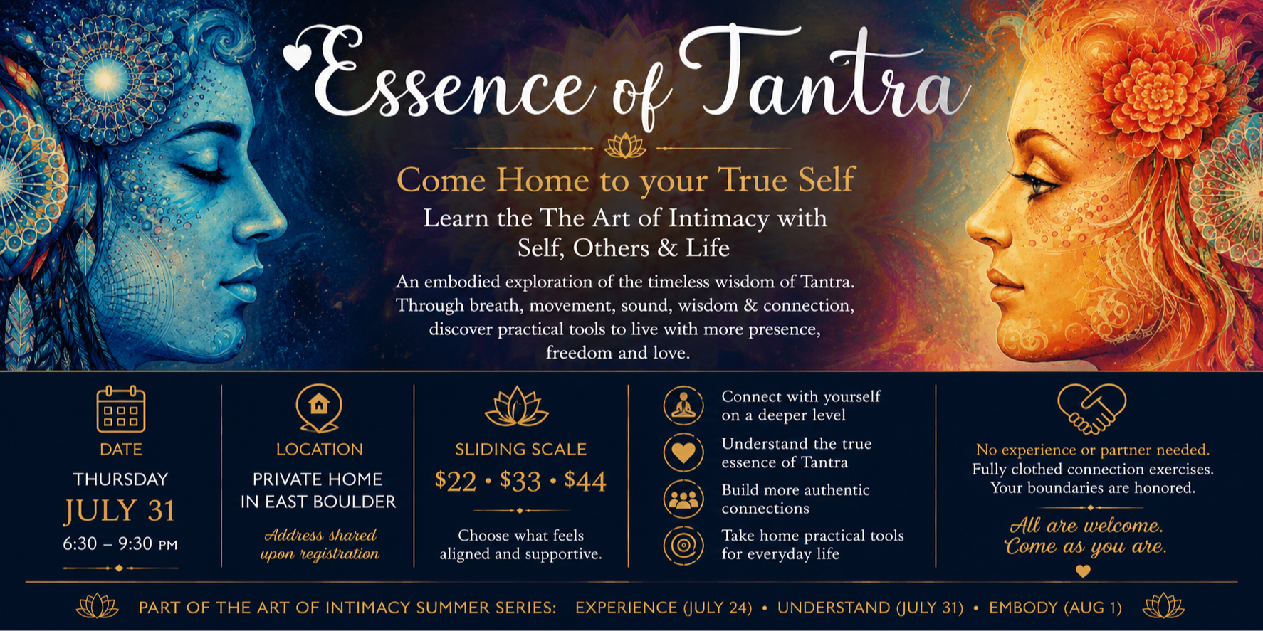 Essence of Tantra flyer