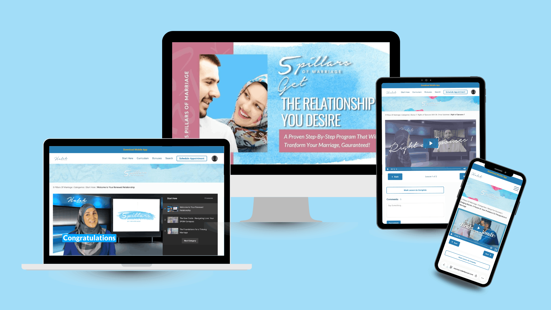 5 Pillars of Marriage online program