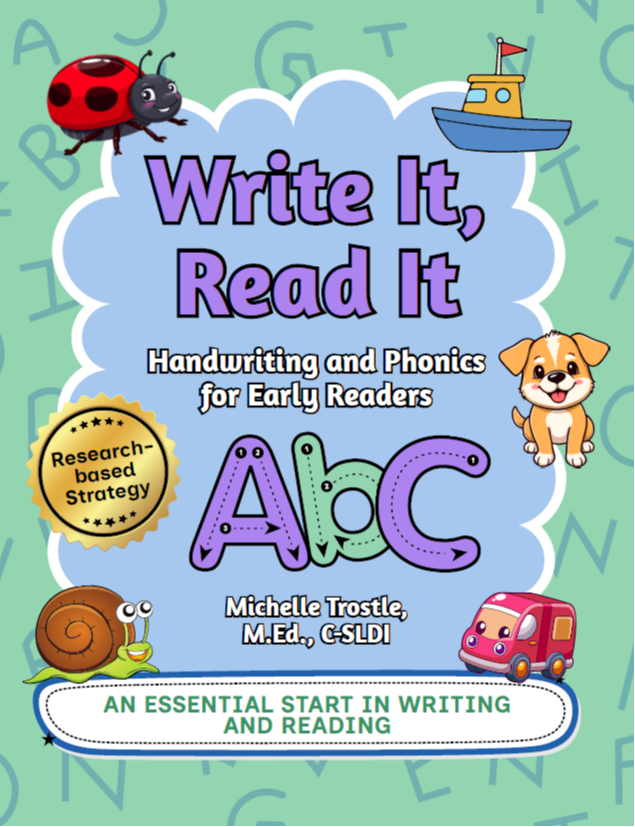 cover of Write It, Read It: Handwriting and Phonics for Early Readers