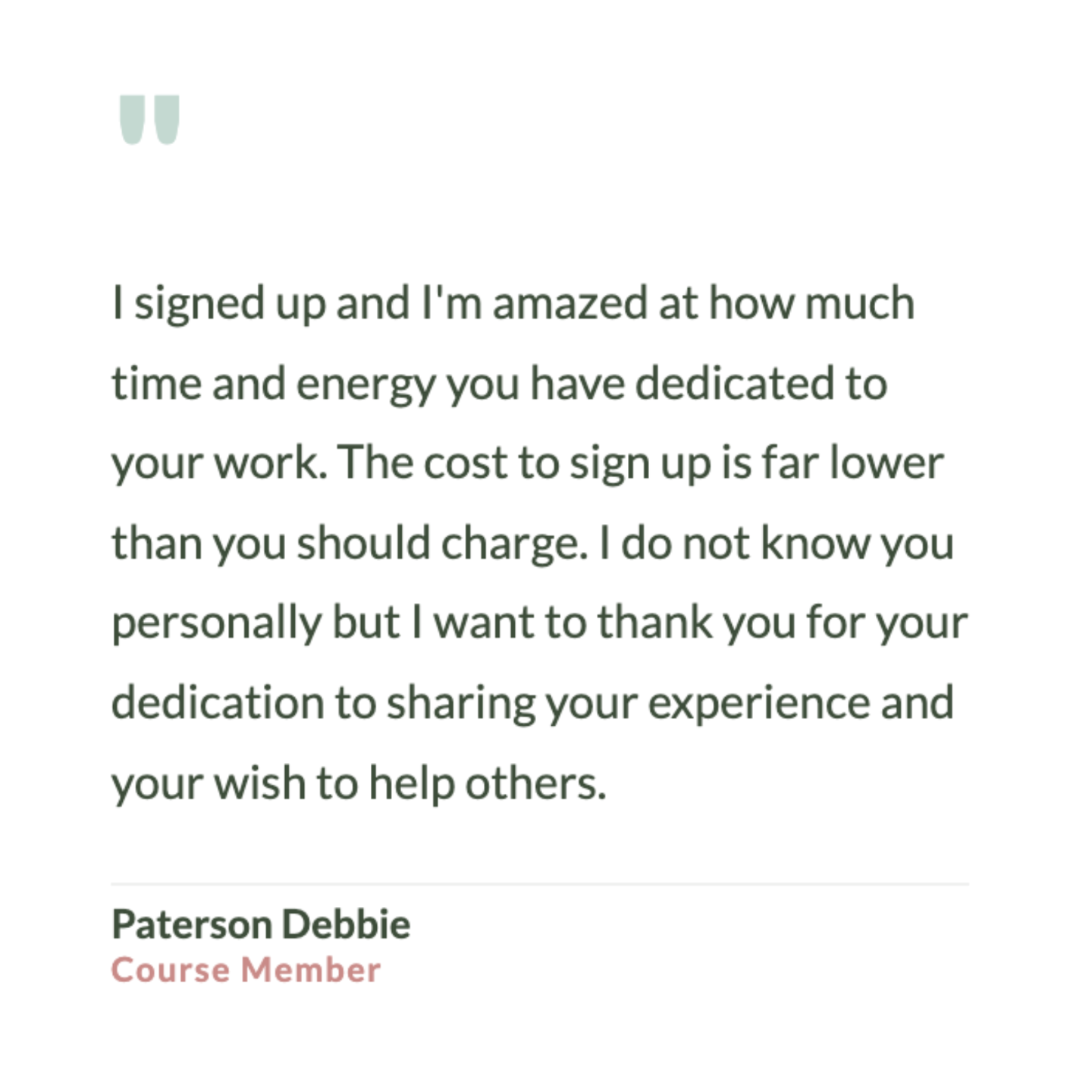 Testimonial screenshot 2 — upload image here