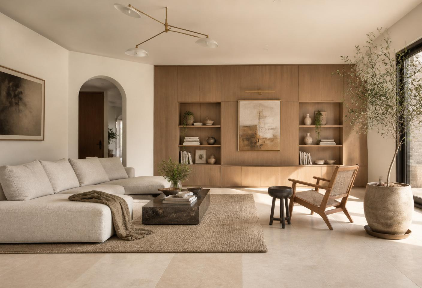 Interior after renovation