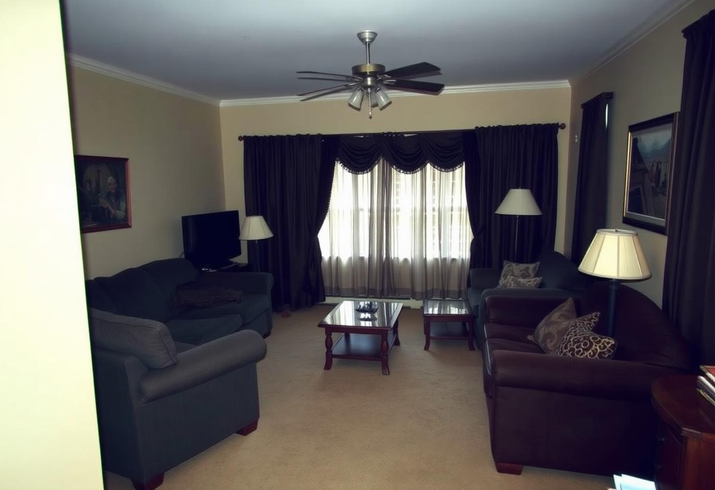 Interior before renovation