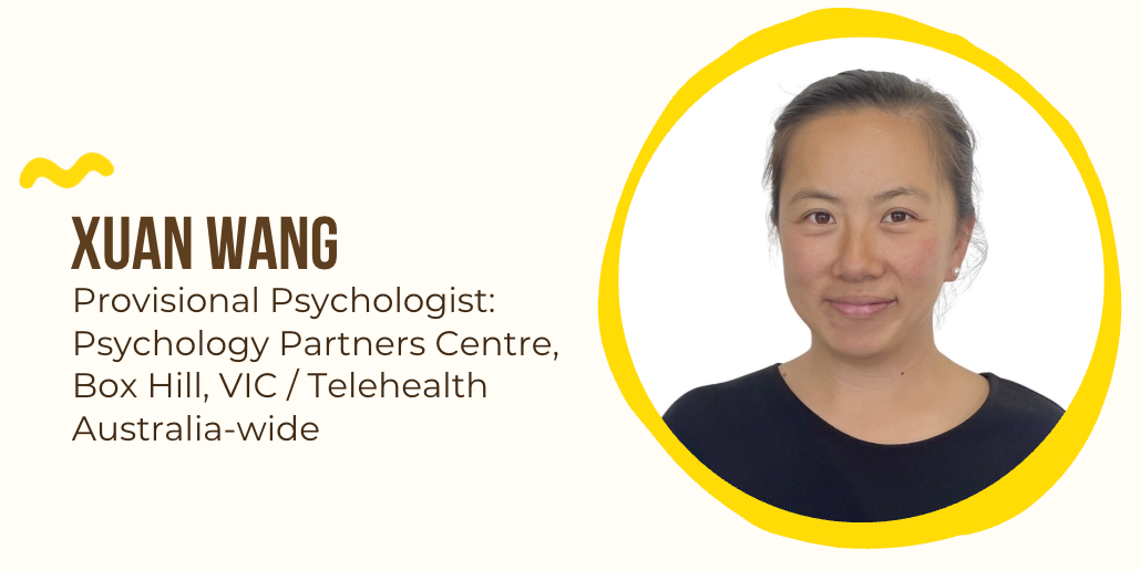 Asian Australian Provisional Psychologist: Xuan Wang