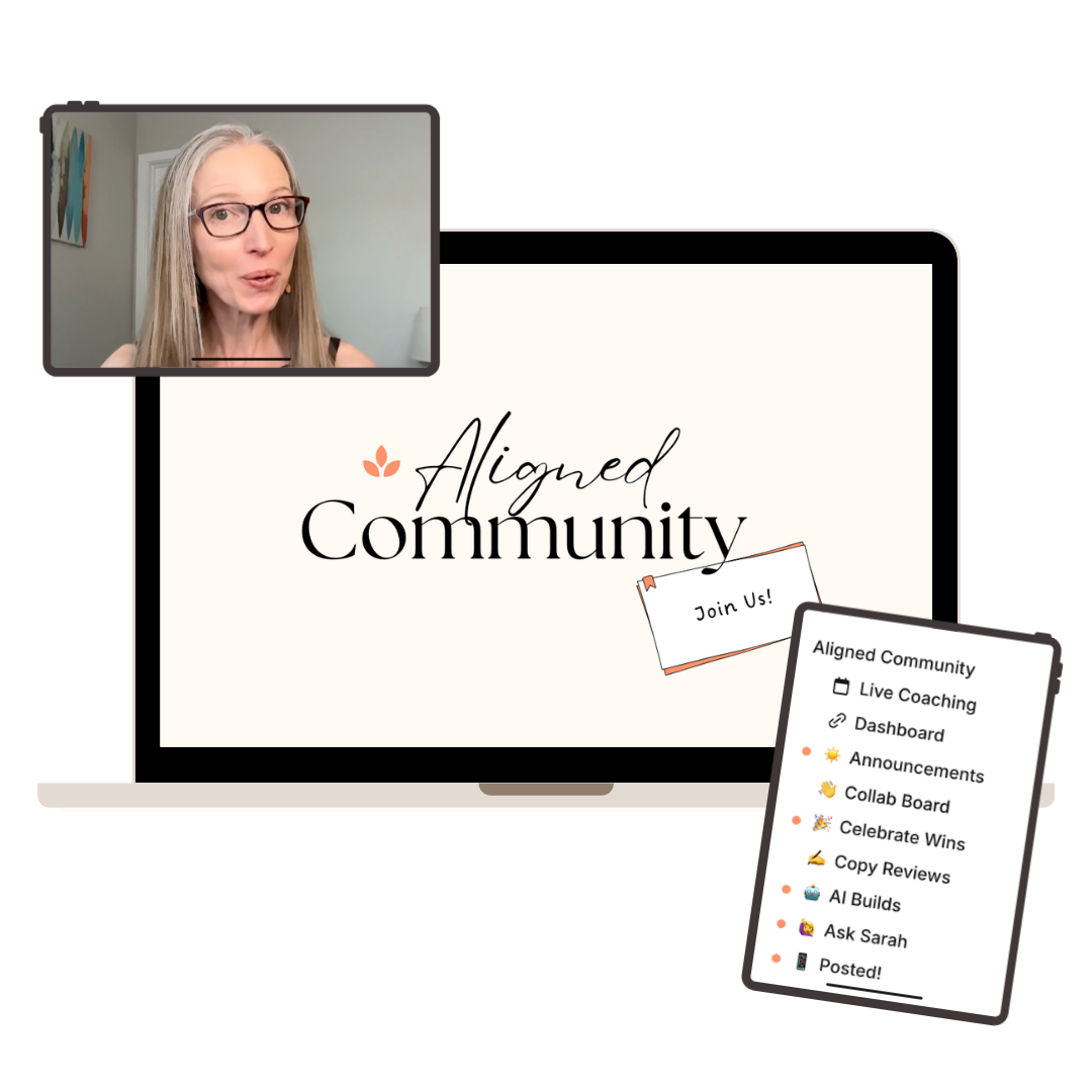 Mockup of the Aligned Community