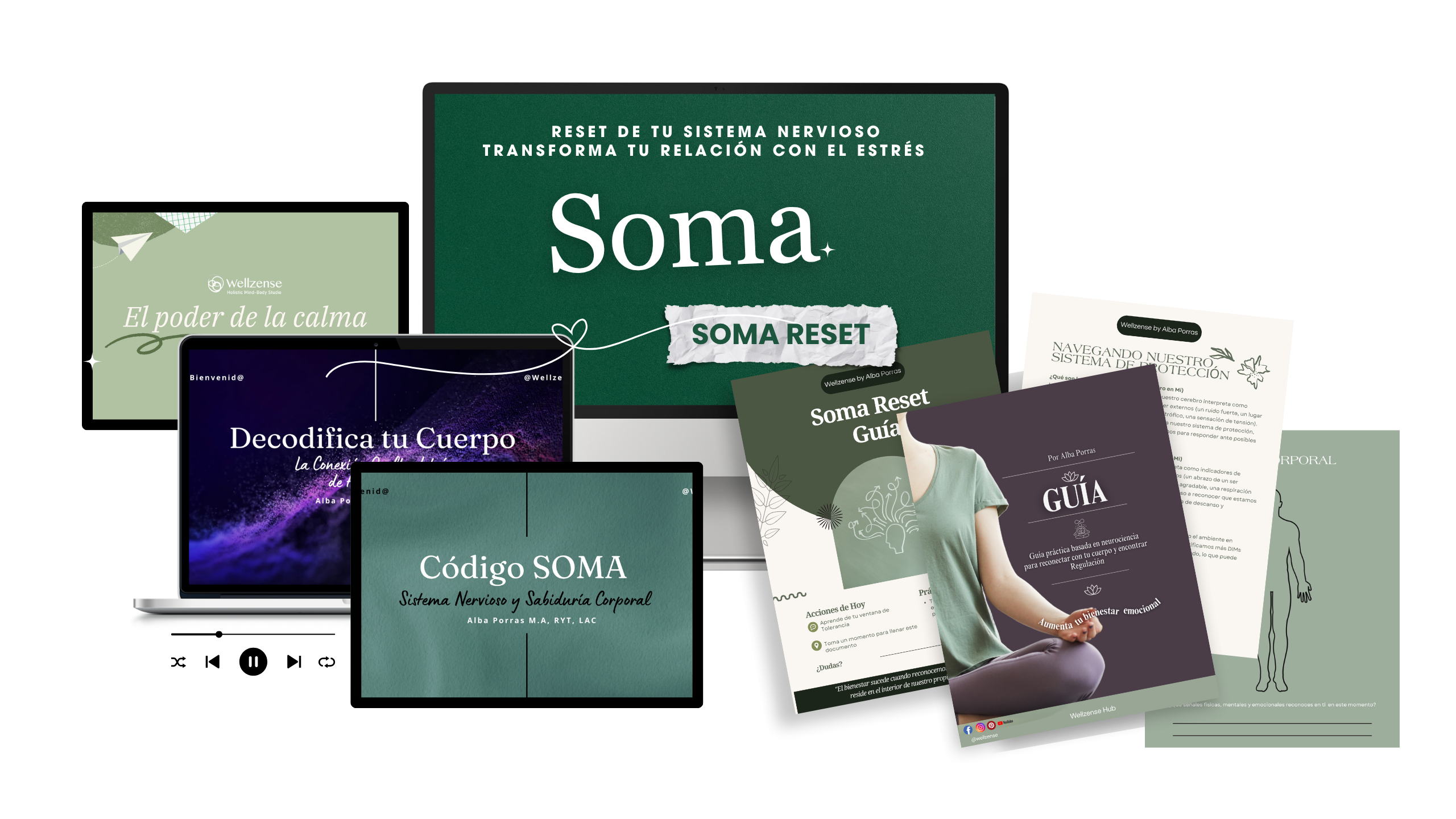 Programa SOMA Reset: módulos, prácticas, PDFs y +9 horas de contenido