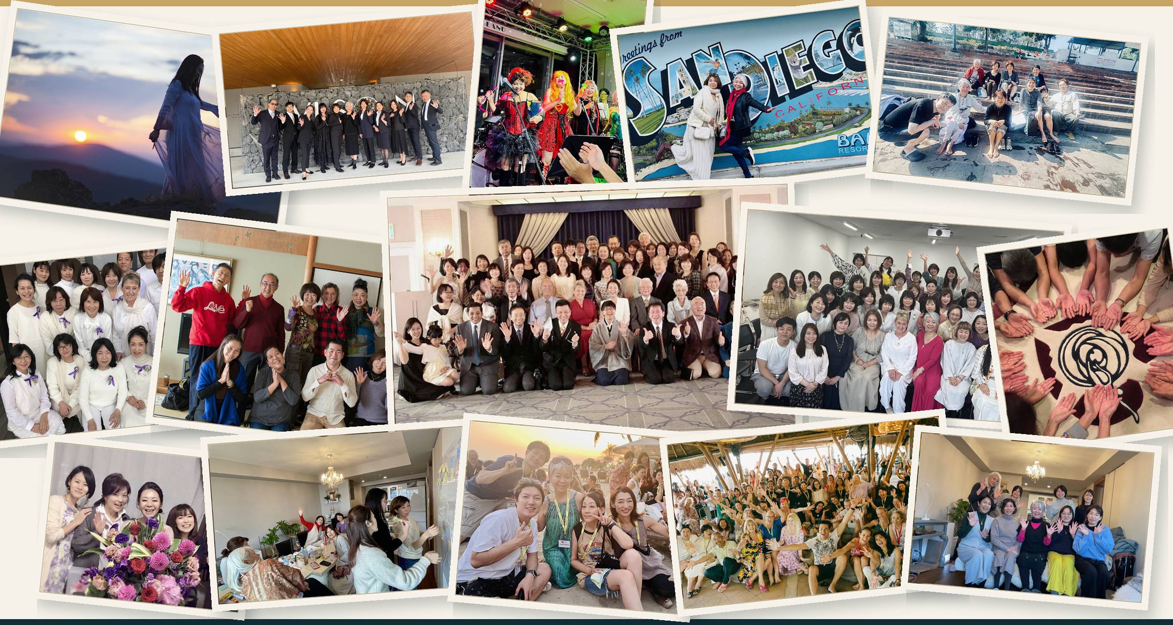 Studio KARAで生まれた出会いと思い出のフォトコラージュ