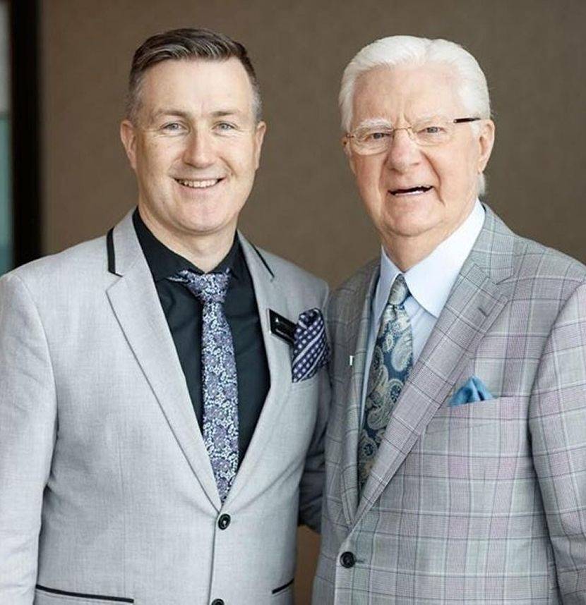 Declan O'Donoghue with Bob Proctor