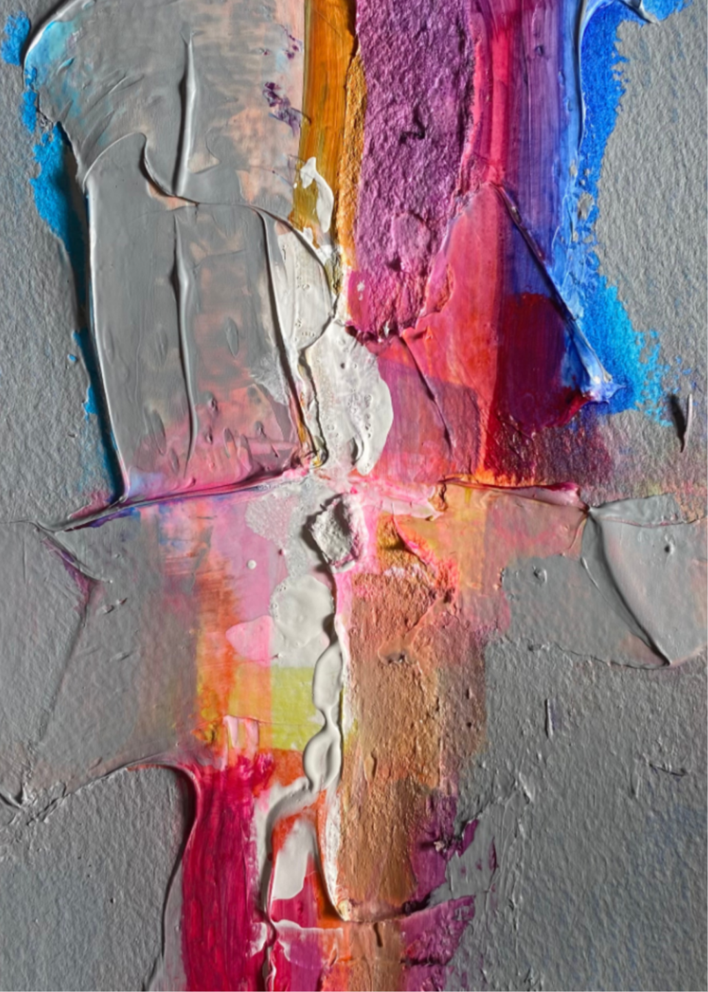 Code 52, Moment Sufficiency — pattern painting by Barbara Davis, from the IQF 84 Code System