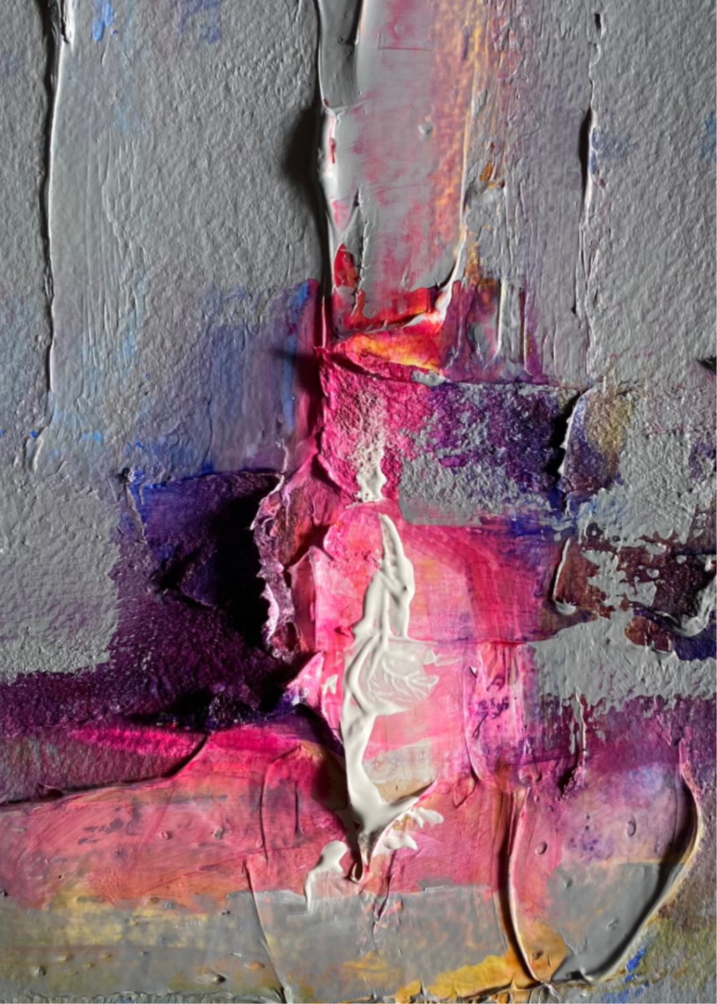 Code 51, Direct Contact — pattern painting by Barbara Davis, from the IQF 84 Code System