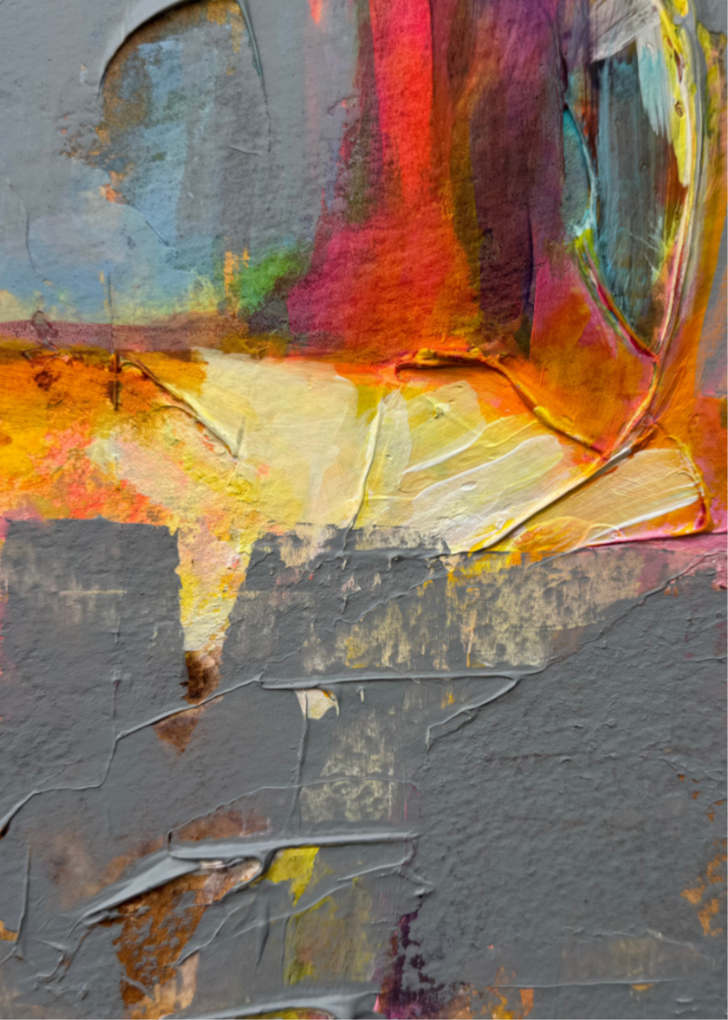 Code 67, Current Continuity — pattern painting by Barbara Davis, from the IQF 84 Code System