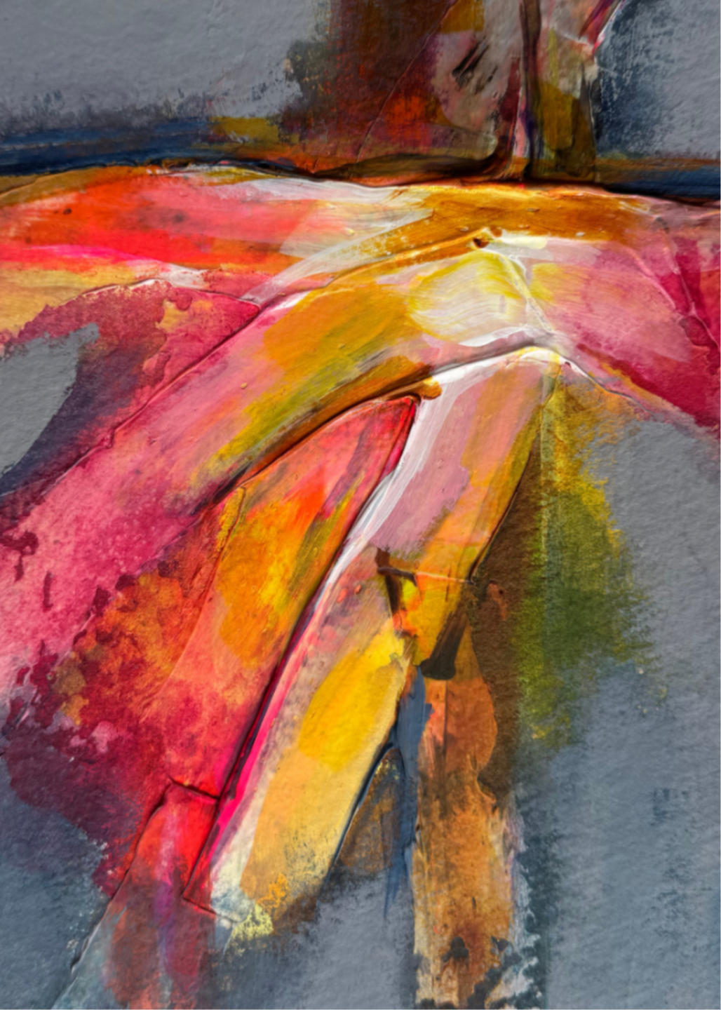 Code 16, Avoidance of Exhale — pattern painting by Barbara Davis, from the IQF 84 Code System