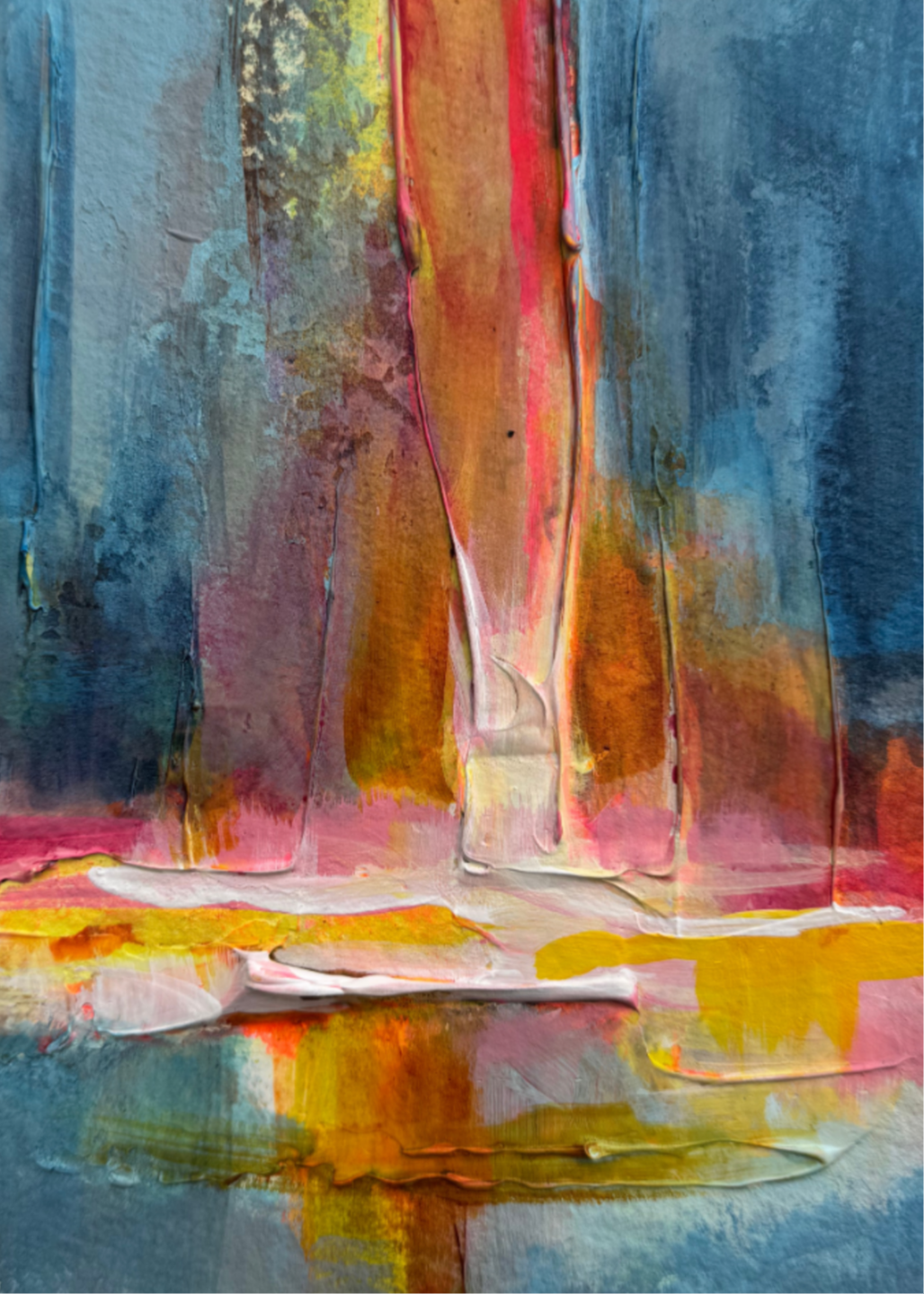 Code 14, Asynchrony — pattern painting by Barbara Davis, from the IQF 84 Code System