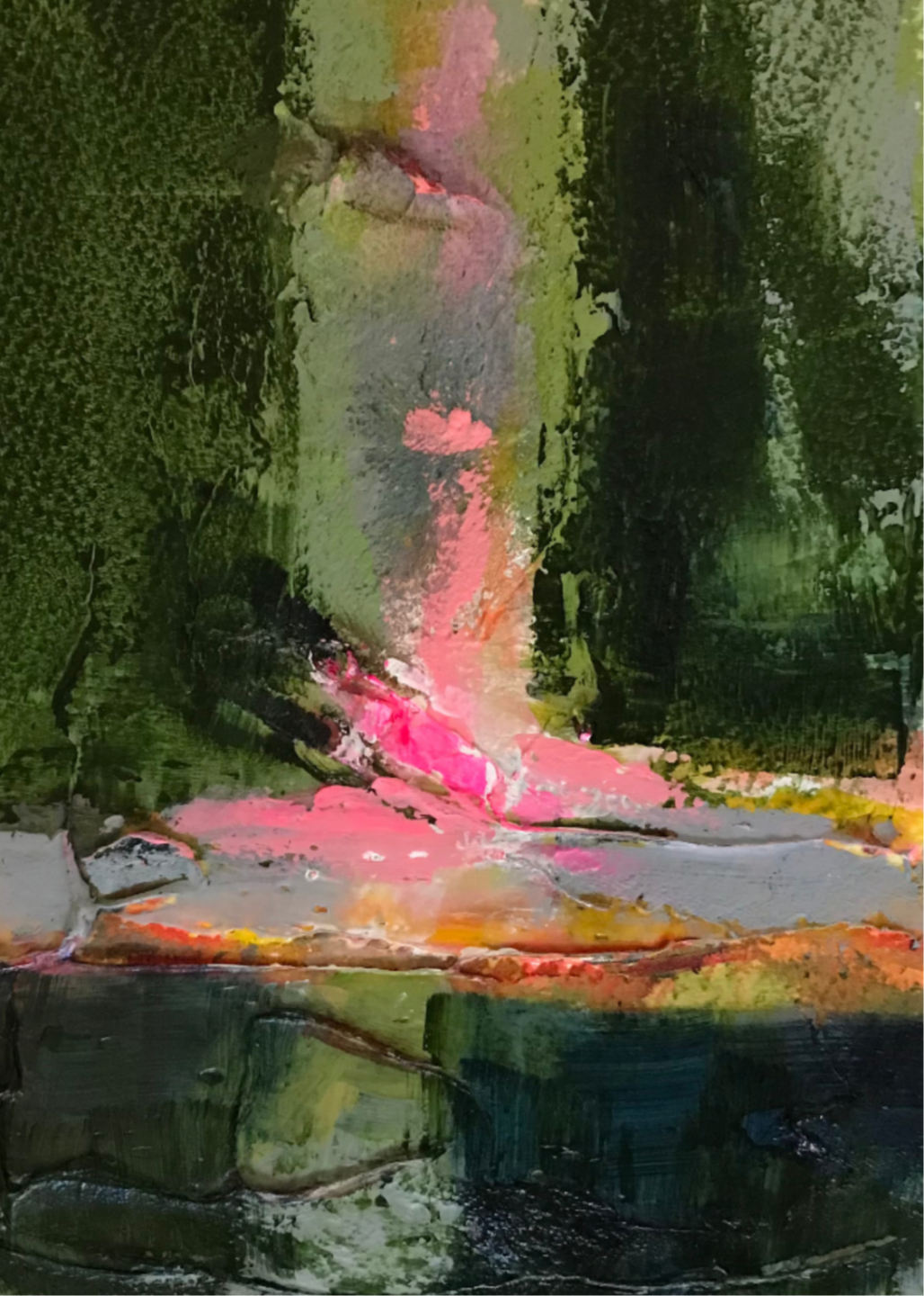 Code 57, Emotional Sequencing — pattern painting by Barbara Davis, from the IQF 84 Code System