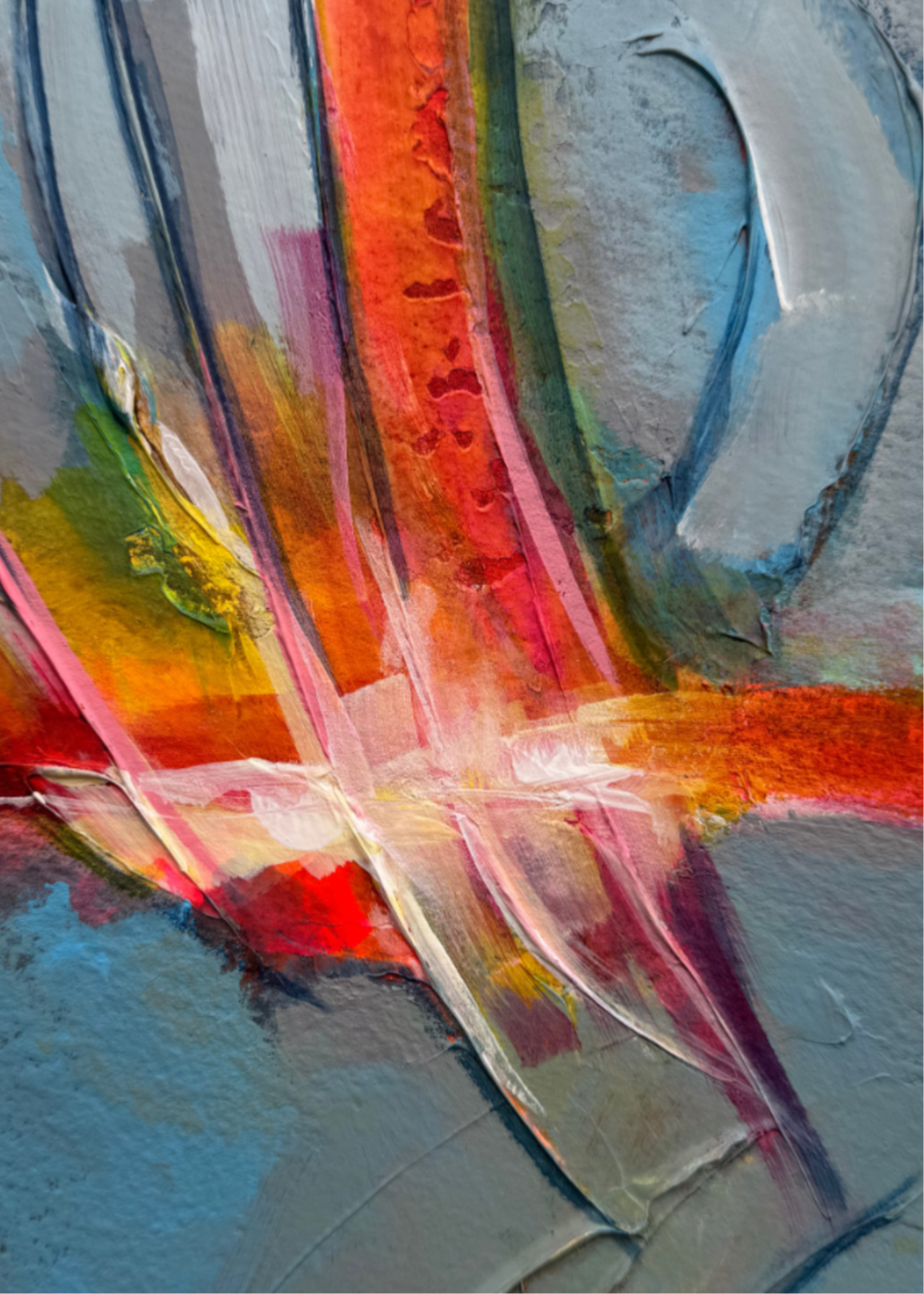 Code 70, Transparency via Breath — pattern painting by Barbara Davis, from the IQF 84 Code System