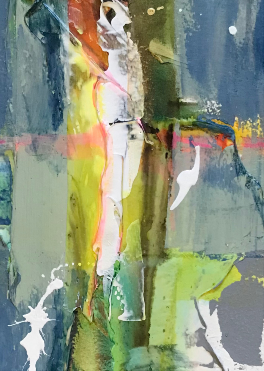 Code 32, Interpretive Rigidity — pattern painting by Barbara Davis, from the IQF 84 Code System