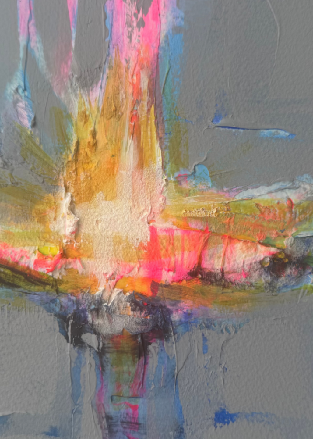 Code 82, Embodied Presence — pattern painting by Barbara Davis, from the IQF 84 Code System