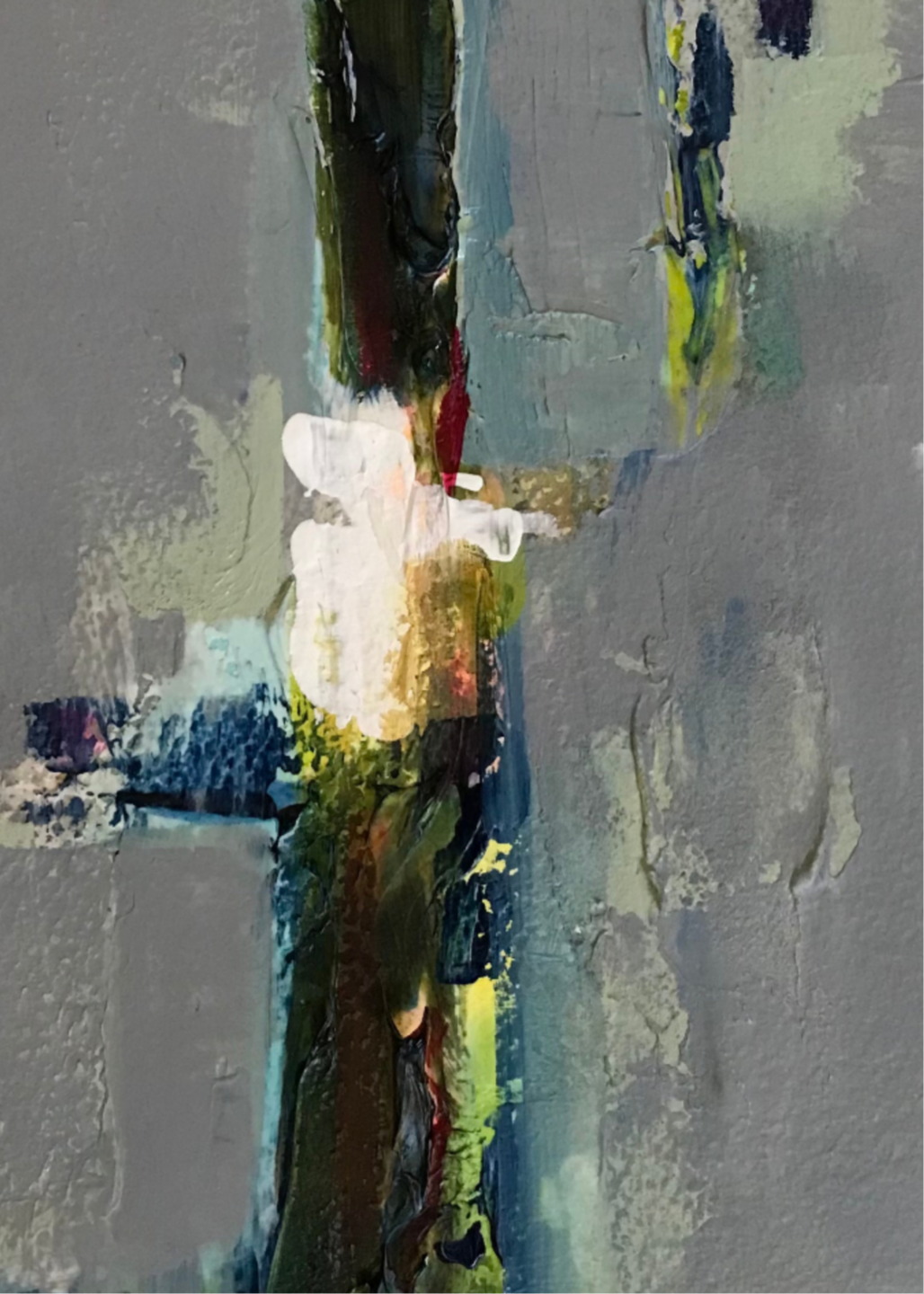 Code 62, Self Integration — pattern painting by Barbara Davis, from the IQF 84 Code System