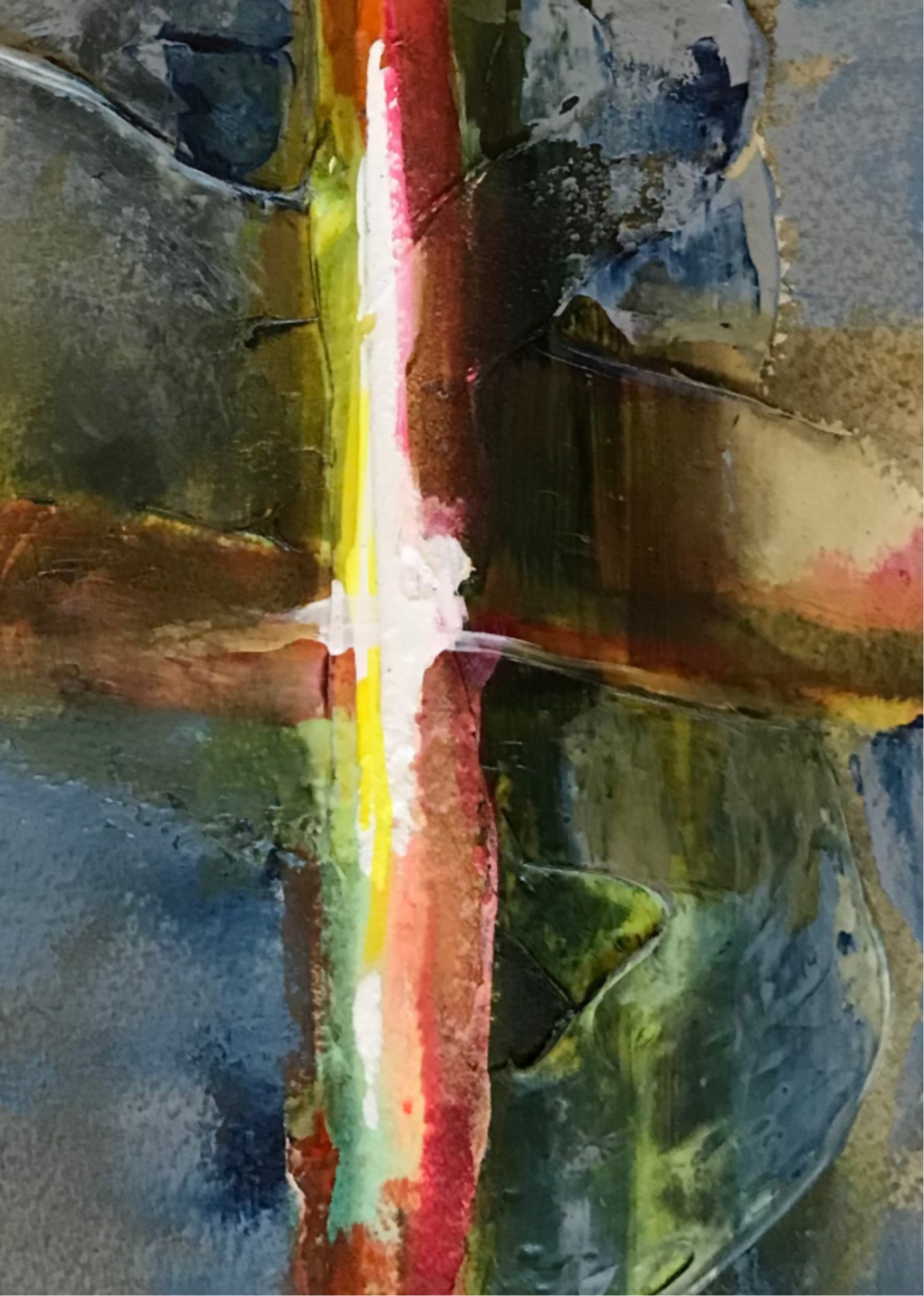 Code 65, Sound Expression — pattern painting by Barbara Davis, from the IQF 84 Code System