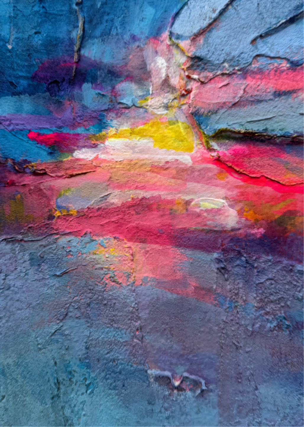 Code 47, Inner Voice-Emotion Match — pattern painting by Barbara Davis, from the IQF 84 Code System