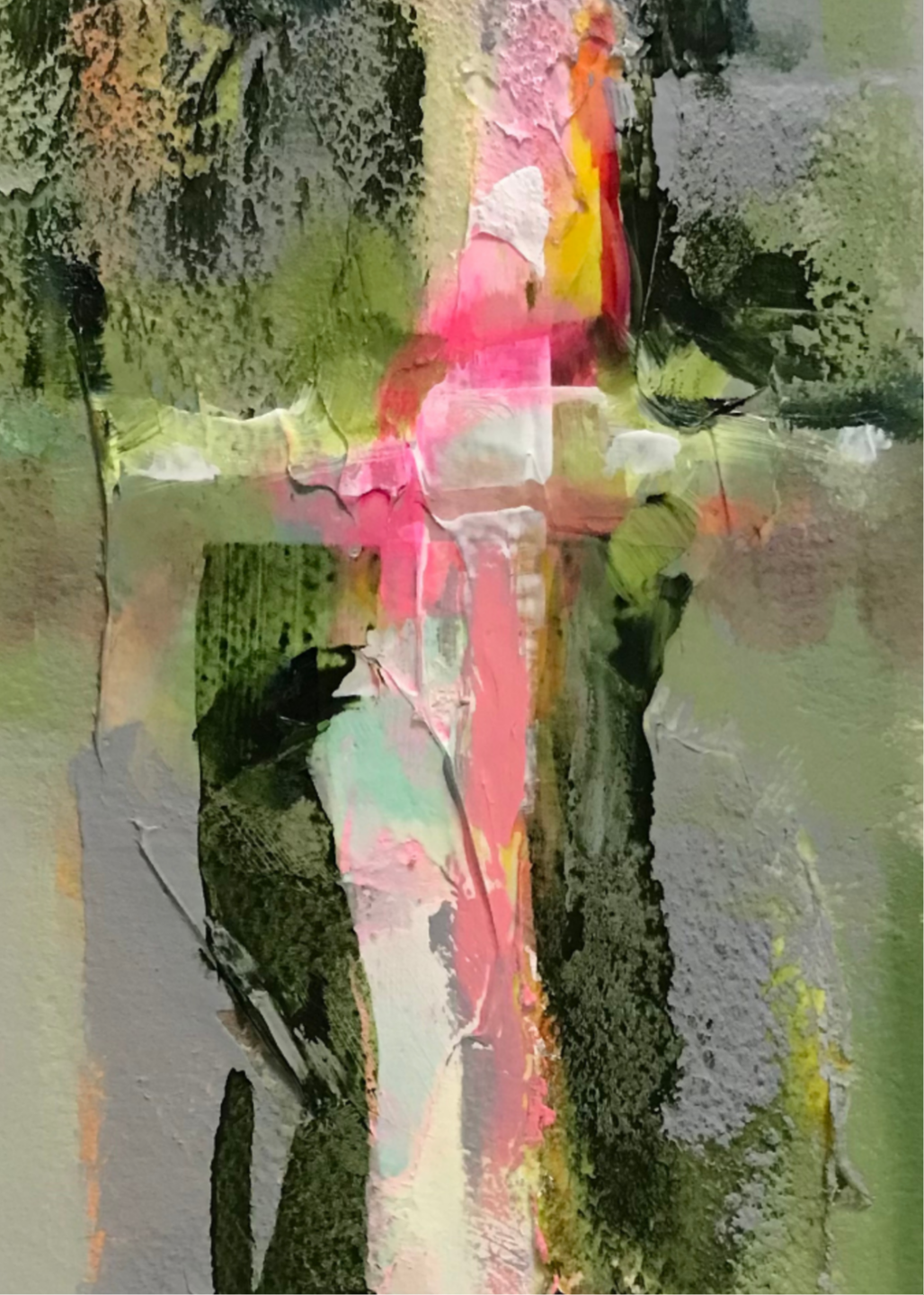 Code 30, Certainty Dependence — pattern painting by Barbara Davis, from the IQF 84 Code System