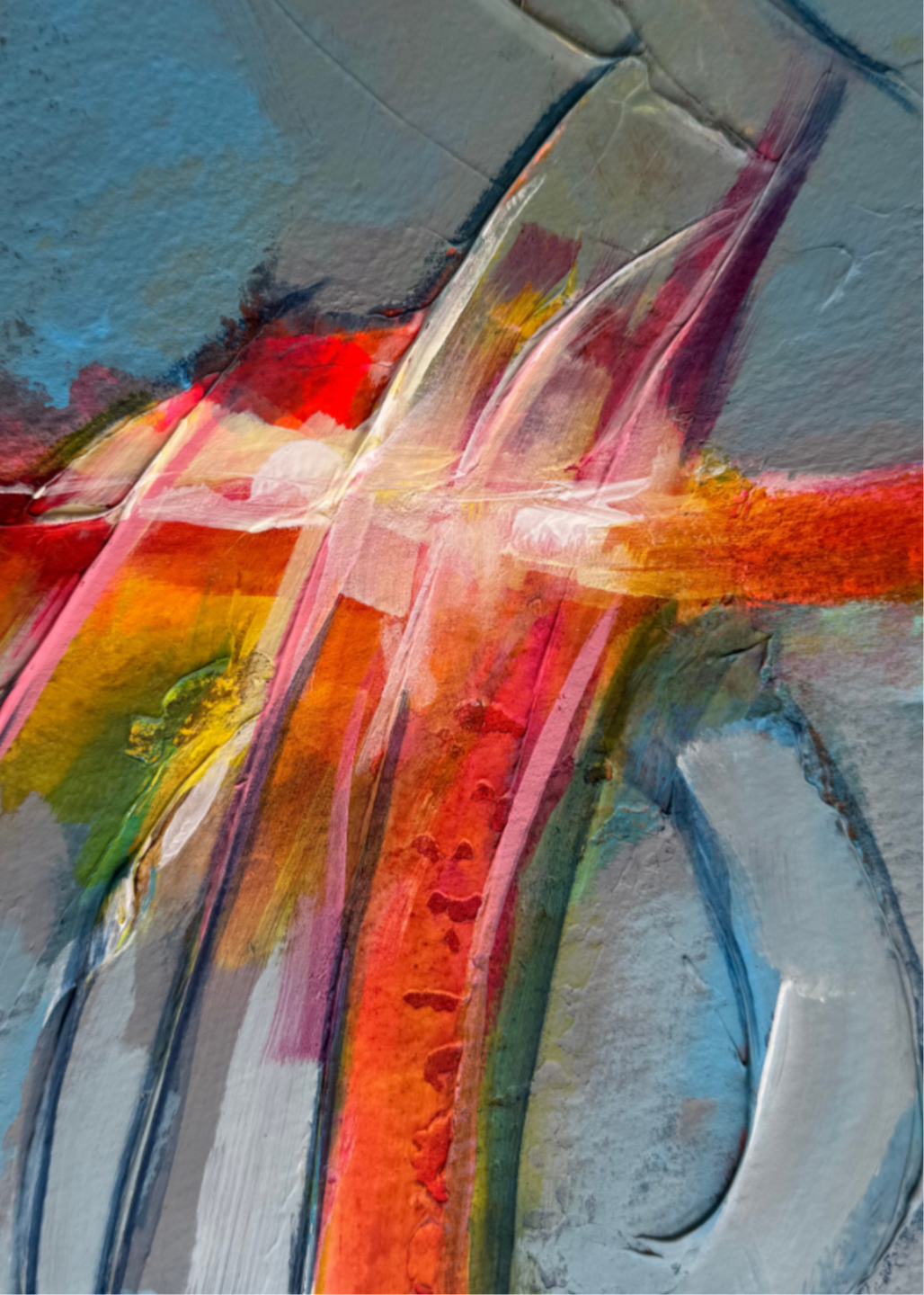 Code 15, Suppression — pattern painting by Barbara Davis, from the IQF 84 Code System