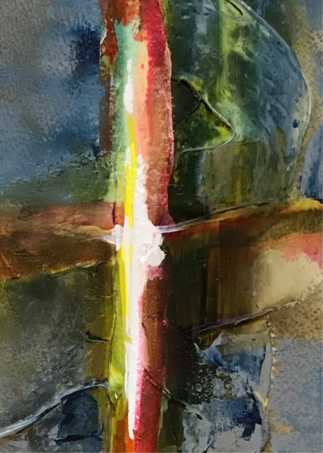 Code 20, Sound Resistance — pattern painting by Barbara Davis, from the IQF 84 Code System