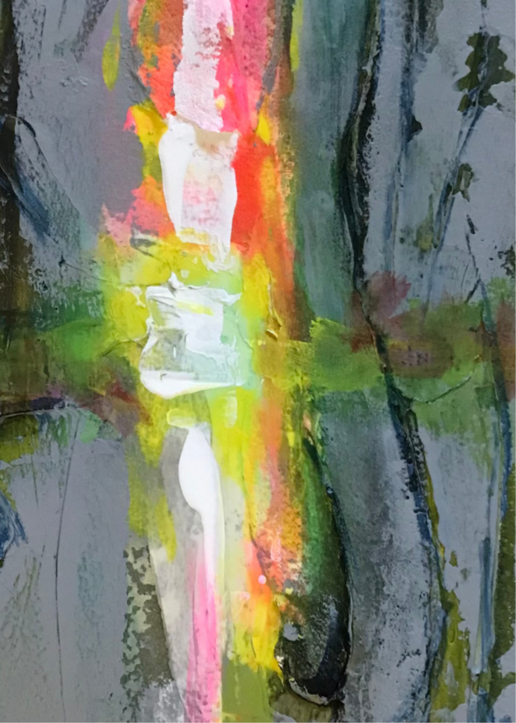 Code 54, Intent Clarity — pattern painting by Barbara Davis, from the IQF 84 Code System