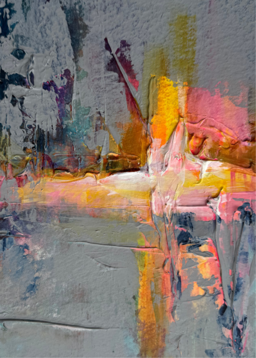 Code 9, External Adjustment — pattern painting by Barbara Davis, from the IQF 84 Code System