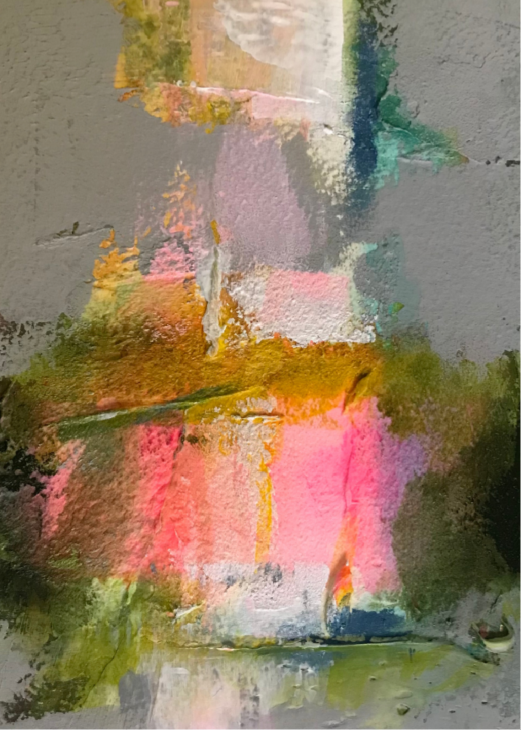 Code 60, Owned Emotional Response — pattern painting by Barbara Davis, from the IQF 84 Code System