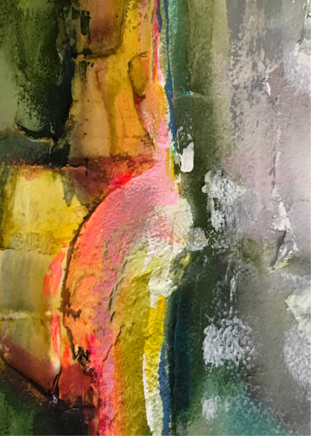 Code 61, Emotional Discernment — pattern painting by Barbara Davis, from the IQF 84 Code System