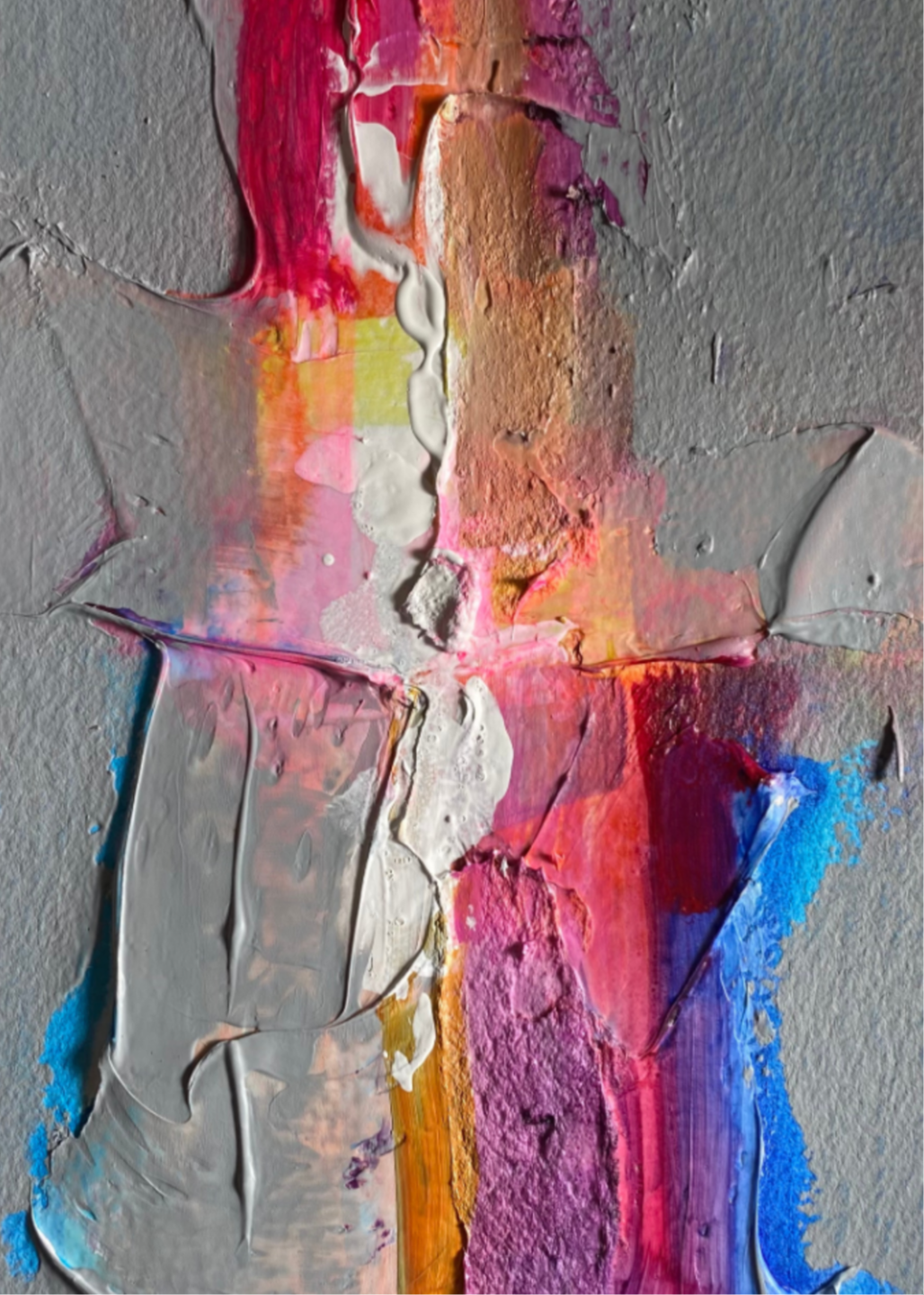 Code 33, Overstructuring — pattern painting by Barbara Davis, from the IQF 84 Code System
