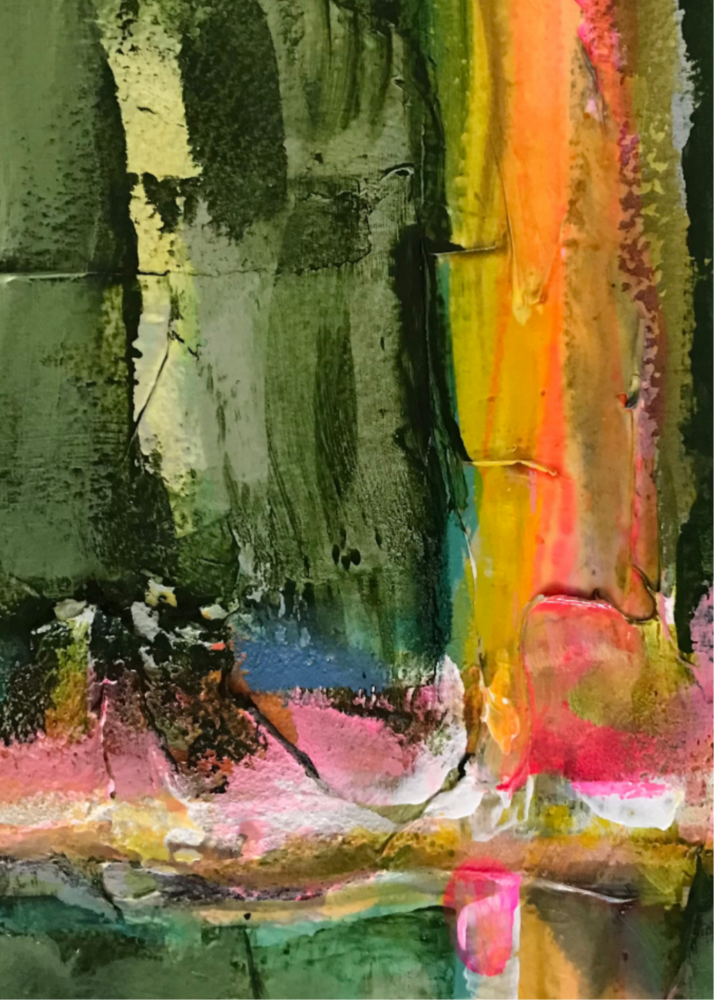 Code 29, Unresolved Contradiction — pattern painting by Barbara Davis, from the IQF 84 Code System