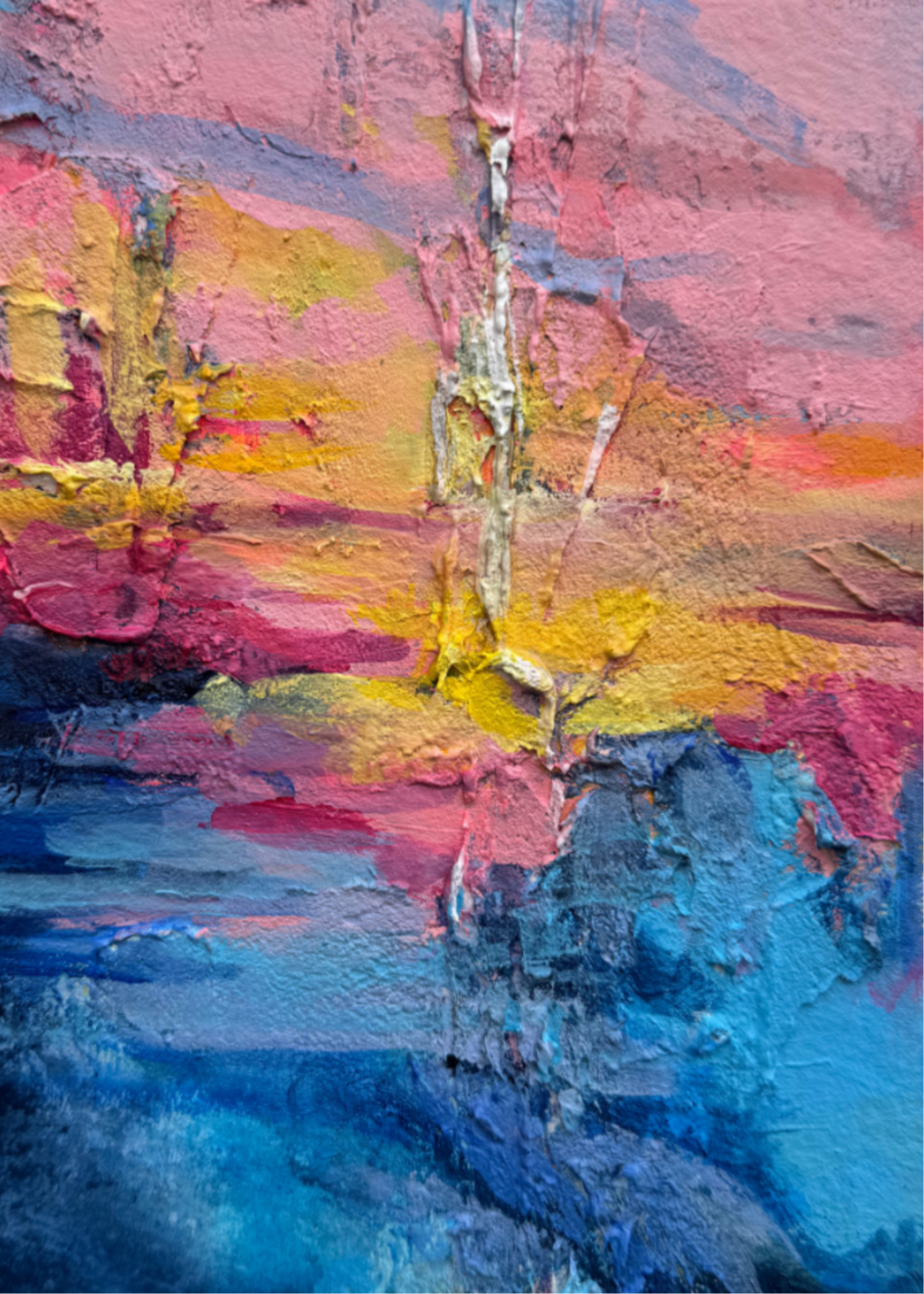 Code 43, Expressive Coherence — pattern painting by Barbara Davis, from the IQF 84 Code System