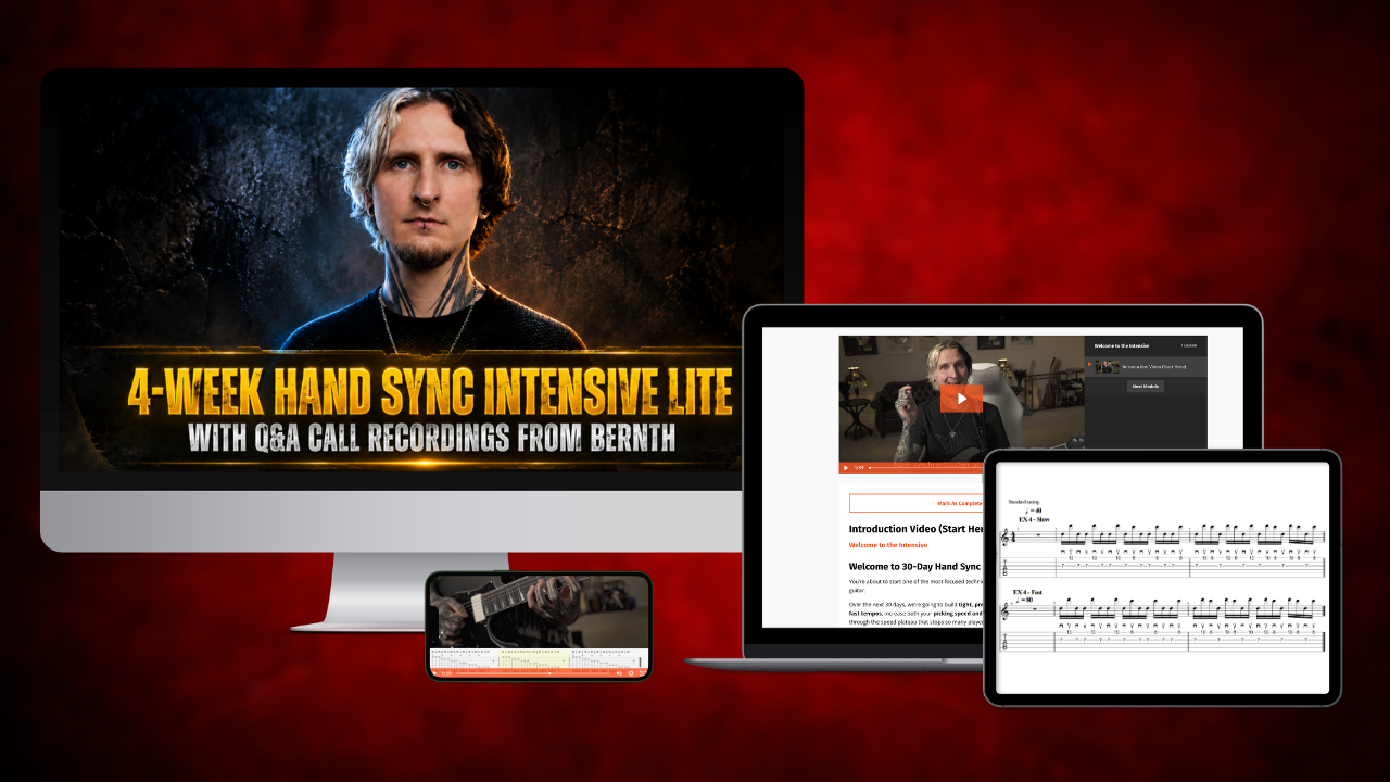 4-Week Hand Sync Intensive product mockup
