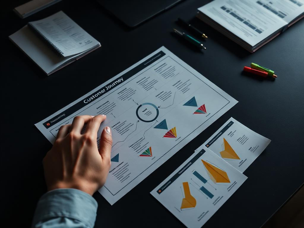 Customer journey strategy desk