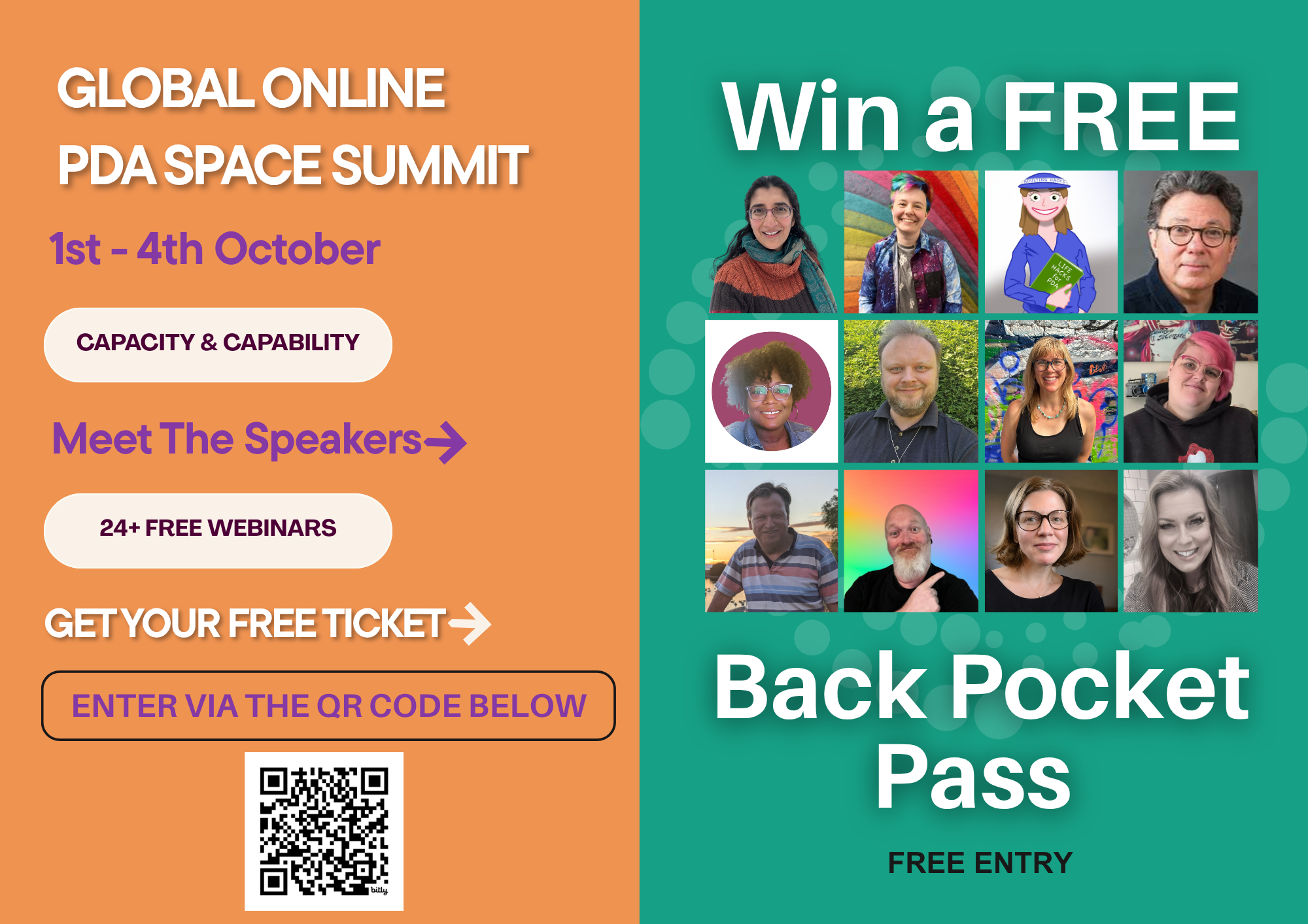 PDA Space Summit 2026 Back Pocket Pass raffle