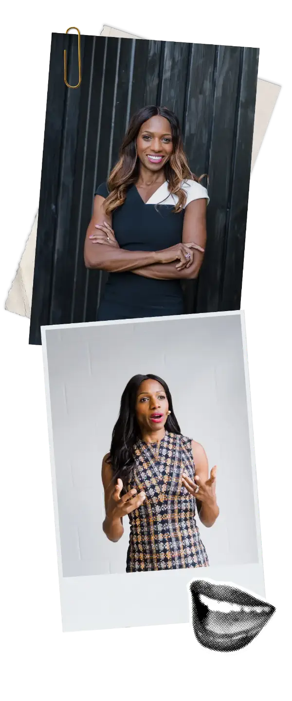 Caroline Flanagan, executive coach for Black lawyers and host of the Win a Sponsor webinar